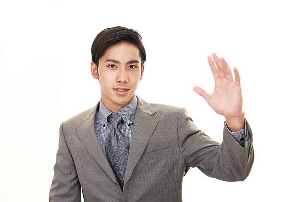 istock Smiling Asian businessman 615899846