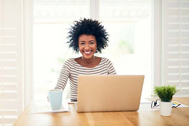 istock Home is where the coffee and wifi is 615900968