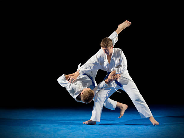 istock Boys martial arts fighters 615901502