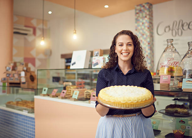 You can't hold a cake and not want to smile