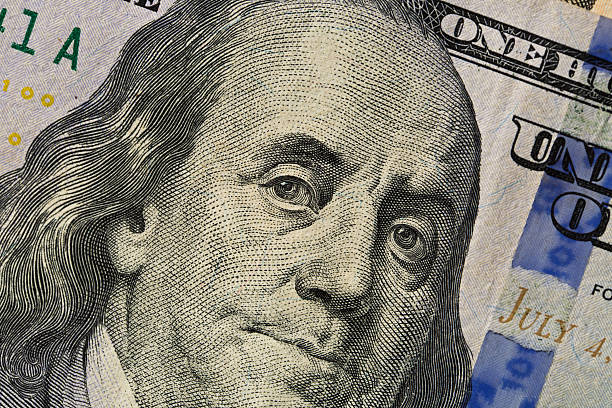 istock Close-up of U.S. One Hundred Dollar bill 615902170