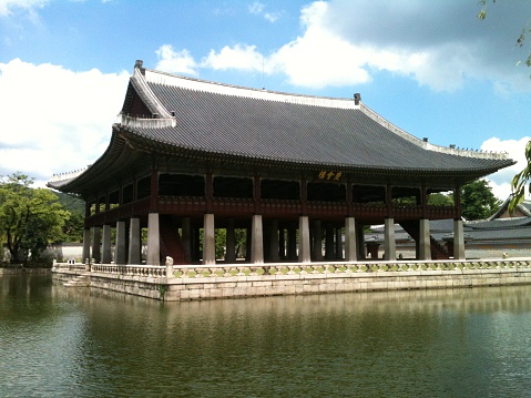Oriental architecture in Palace