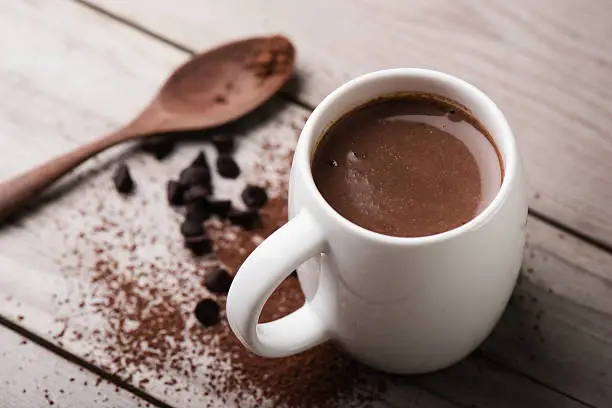 Photo of hot chocolate