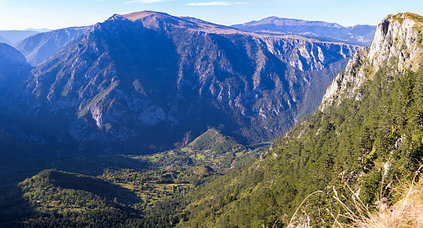 istock Panorama canyon in Montenegro national park 615919648