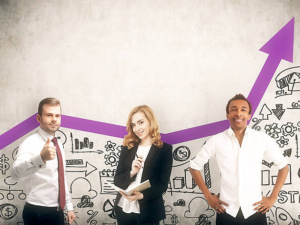 istock We are happy with our growth 615921832