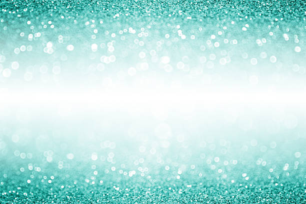istock Teal Turquoise Aqua White Confetti Christmas Birthday Invite 615923082
