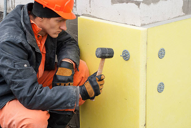 istock thermal insulation of the foundation 615925534