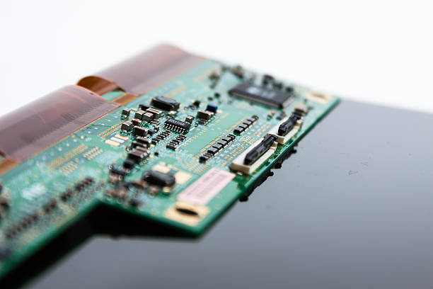 istock VGA monitor circuit board and LCD display 615926998
