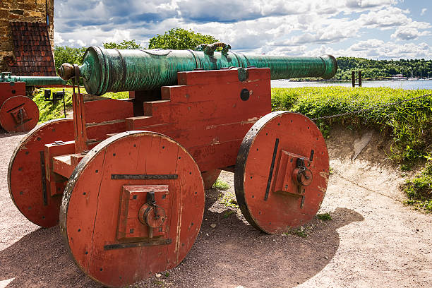 istock Cannon in Akershus Fort - Oslo 615927054
