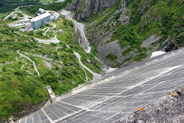 istock switzerland - dam of the great dixence 615927100
