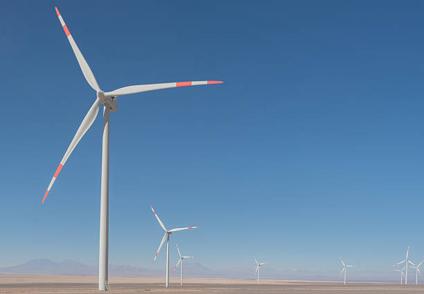 istock Electricity-generating windmill turbines 615927686