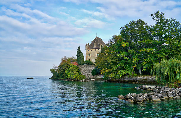 istock Yvoire in France 615927952
