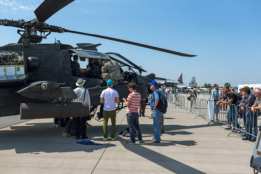 Berlin, Germany - May 20, 2014: american AH 64 \