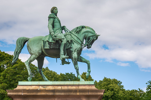 King Carl XIV Johan Statue