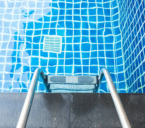 Swimming pool stock photo