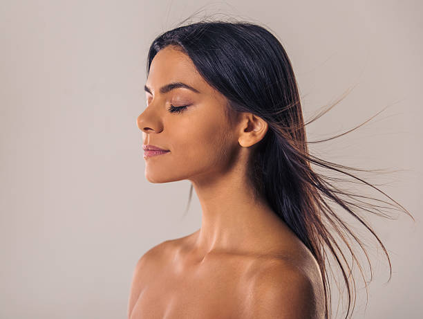 istock Woman's natural beauty 615977630