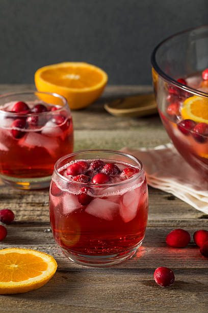 istock Red Cranberry Holiday Punch 615978864