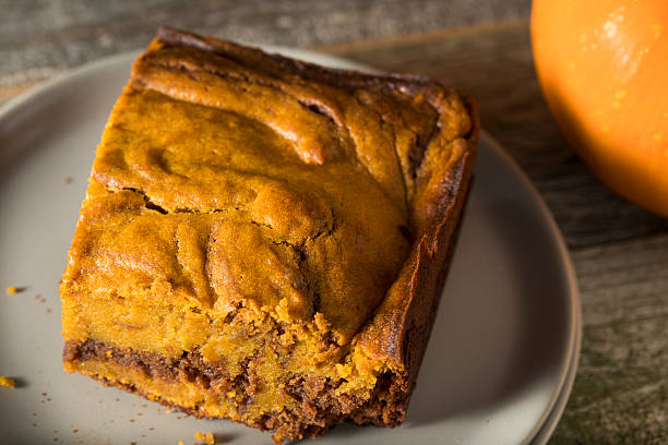 istock Homemade Pumpkin Chocolate Brownies 615979186