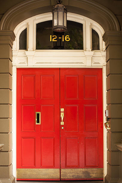 istock Red Door Entrance 615981706