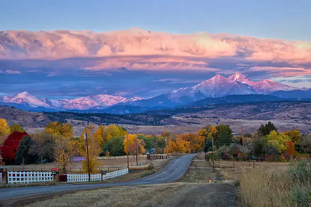 Photo of Long's Peak Sunrise on a Fall Morning