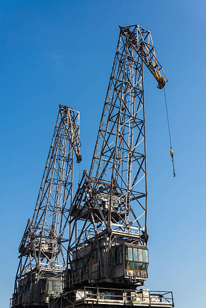 istock Cargo cranes, Rijeka, Croatia 615982574