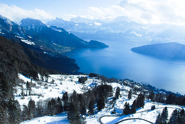 istock Lake Lucerne in Autumn, Switzerland 615983696