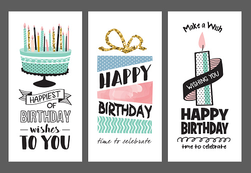 greeting cards design for birthday party