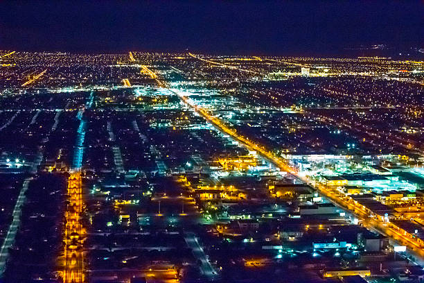 istock Las Vegas during the night 615987524