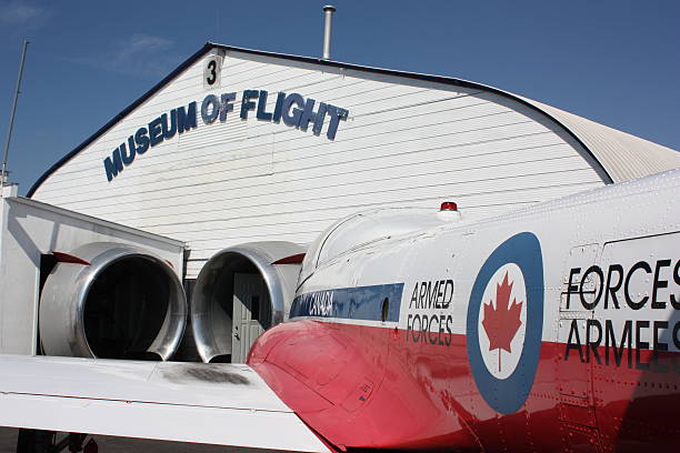 Museum of Flight stock photo