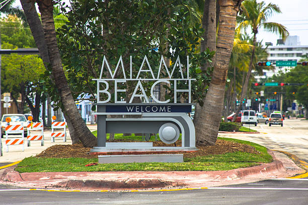 istock Welcome to Miami Florida 615989088
