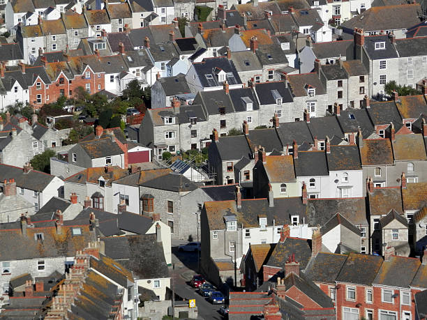 istock village of Chesil 615989414