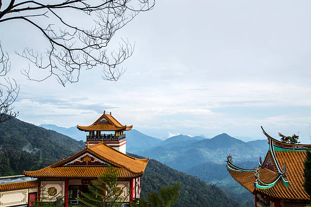 istock Chinese temple in Genting highland 615989736