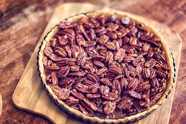 istock Homemade Pecan Pie for the Holidays 615990046