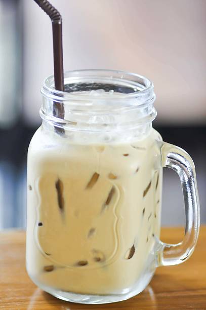 istock iced cocoa ,iced coffee or iced chocolate 615991828