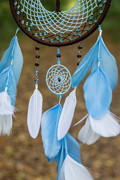 istock photo of a dreamcatcher made by hand 615993032