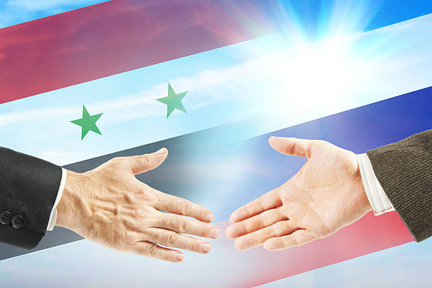 istock Friendly relations between Russia and Syria 615993942