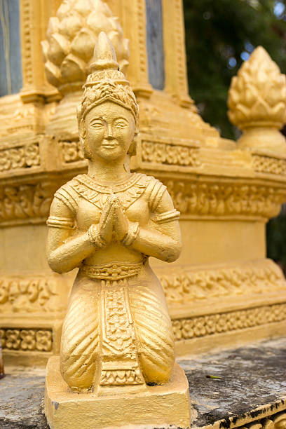 istock Statue, Battambang, Cambodia, South, East, Asia 615994740