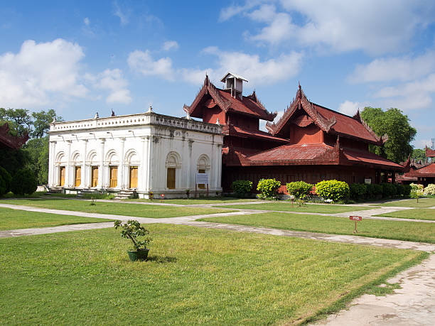 istock Buildings, Royal Palace, Mandalay, Myanmar 616001324