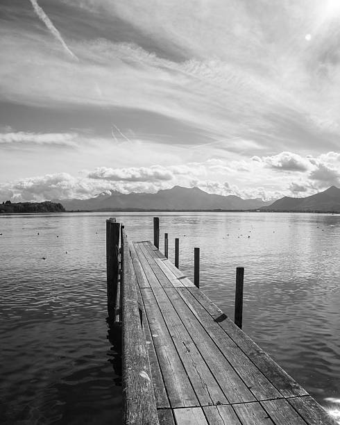 istock wooden jetty lake chiemsee 616002086