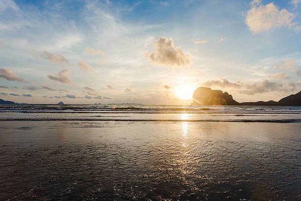 istock Beautiful Sunset at Pak Meng Beach 616003774