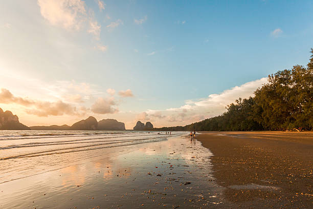 istock Beautiful Sunset at Pak Meng Beach 616003958