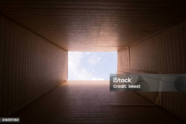 Thinking Outside The Box Stock Photo - Download Image Now - Activity, Aspirations, Beginnings