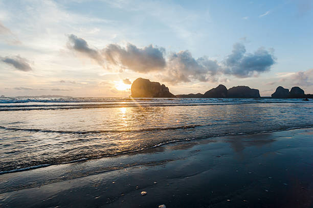 istock Beautiful Sunset at Pak Meng Beach 616004190