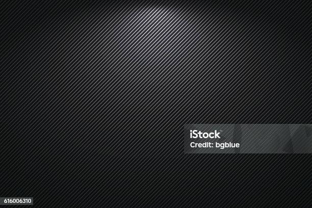 Abstract Black Background Stock Illustration - Download Image Now - Metal, Black Color, Textured