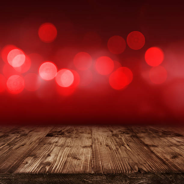 赤の照らされた背景 - feierlich ストックフォトと画像