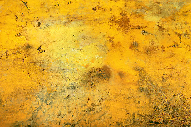 istock India Wall Yellow color texture background 616008978