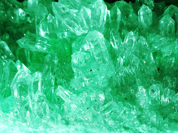 istock aquamarine gem geode geological crystals 616014858