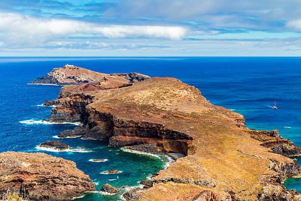 istock Cape Ponta de Sao Lourenco - eastern edge of Madeira 616018238