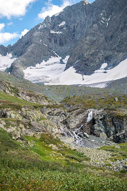 istock Waterfall in the Altai mountains 616020762