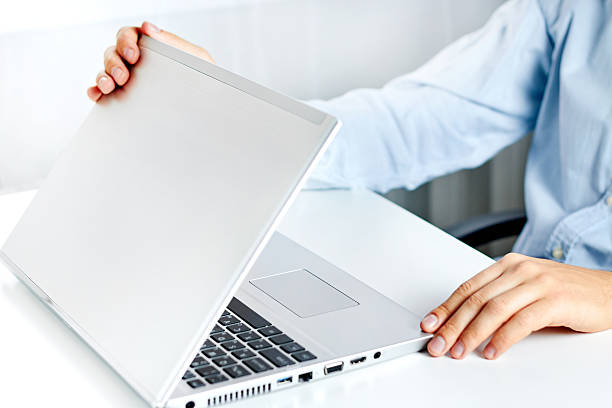 istock Shutting the Laptop - Stock image 616089286